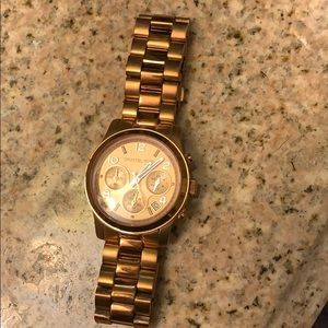 Rose Gold Michael Kors Watch